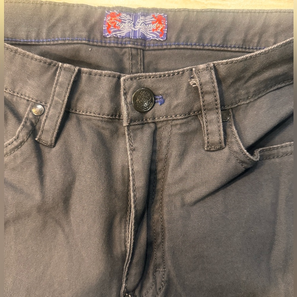 Men’s English laundry black jeans. 30 X 30.